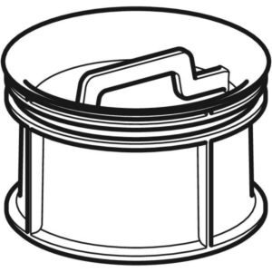 Geberit immersion pipe 30 mm, for Geberit 243569001 shower tray drain d90