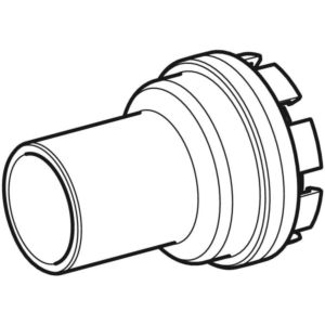 Geberit Abgangsrohr PP/PE 40/40 243576001 zu Geberit Duschwannenablauf d90