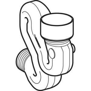 Geberit snail odor trap 242029001 for Urinal
