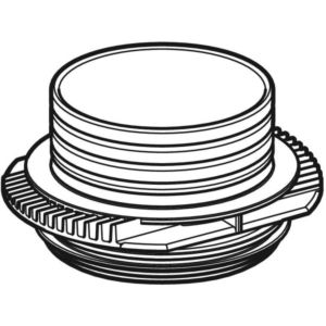 Geberit Pluvia emergency overflow pipe 243730001