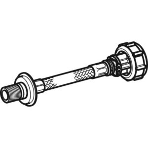 Geberit Panzerschlauch 243740001 DN8 GE Nip 3/8"