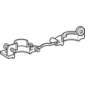 Geberit hold-down device for urinal valve shortened 243790001