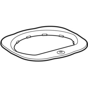 Geberit Fixierung zu Duschrinne 243833001 der Reihe CleanLine