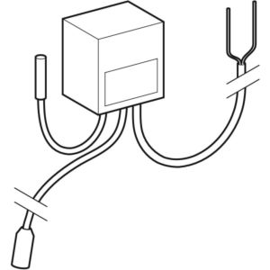 Module de commande Geberit pour commande d&#39;urinoir 599084000 fonctionnement sur secteur, type 501N/1000N