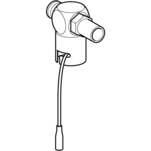 Geberit valve block for urinal control 599080000 Type 1000