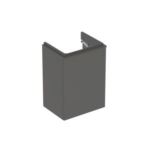 Geberit Smyle Square lave-mains élément bas 500350JK1 44,2x61,7x35,6cm, 1 porte à droite, lave mate
