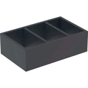 Geberit Smyle Square insert de tiroir 500676001 32,3x9,8x20cm, lave structurée, division H