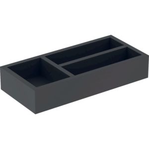 Geberit Smyle Square insert de tiroir 500678001 32,3x5,9x15cm, division en T, lave structurée