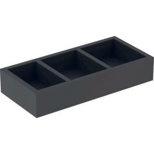Geberit Smyle Square insert de tiroir 500677001 32,3x5,9x15cm, lave structurée, division H