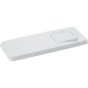 Geberit actuator plate 115394111 white-alpine, for flush stop