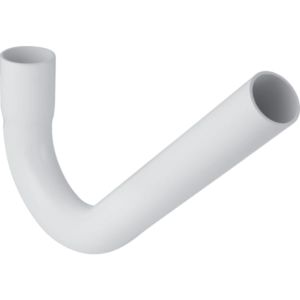 coude de Geberit match0 118021111 Ø 44 mm, 135 degrés, 30x9cm, avec prise, blanc