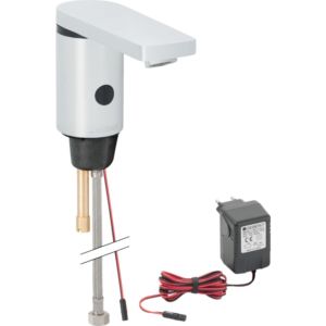 Geberit Typ 186 Waschtischarmatur 116136211 chrom, ohne Mischer, Netzbetrieb