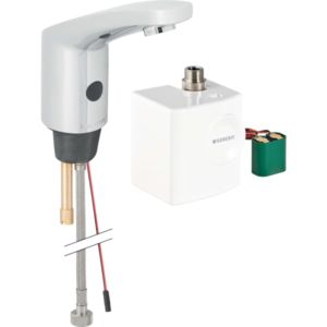 Geberit Typ 185 infrared basin mixer 116335211 generator, without mixer, high-gloss chrome-plated