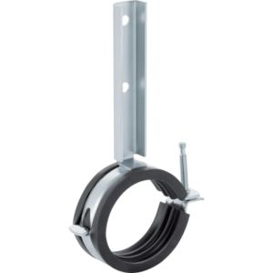 Geberit Gis pipe clamp 461180001 Ø 50mm, galvanized, with sound insulation insert