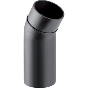 Geberit Pe elbow 368030161 DN 125, 30 degrees, with long leg, PE-HD