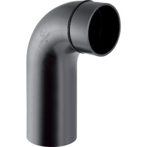 Geberit Pe Bogen 365051161 DN 70, 88,5Grad, mit langem Schenkel, PE-HD