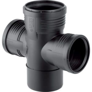 Geberit Branche PP silencieuse 390665141 DN 125/110/110, 87,5 degrés, double