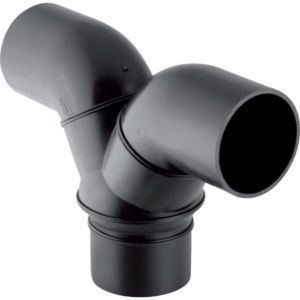 Geberit Silent db20 branch 308480141 DN 90/90, 2x90 degrees, PE-HD