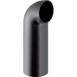 Geberit Pe Bogen 367876161 DN 100, 90Grad, mit langem Schenkel, kleiner Radius, PE-HD