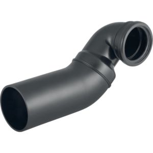 Geberit Coude de raccordement Pe 367902161 DN 100/100, 90Grad, PE-HD, pour WC compact , coudé à droite