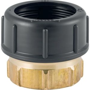 Geberit Pe transition piece 359 313 001 brass, DN 56, with female thread and compression fitting