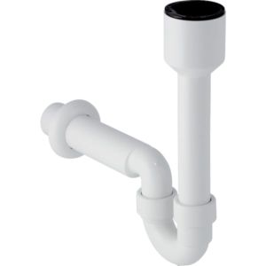 Geberit 152701111 Ø 50 mm, for sink, horizontal outlet, plastic, white