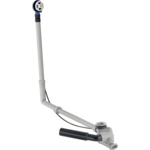 Geberit d52 drain de baignoire 150505006 avec commande rotative, longueur 73cm, DN 40/50
