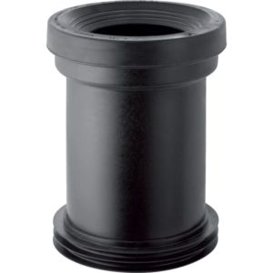 Geberit connection piece 152400161 Ø 110 mm, with sleeve / lip seal, PE-HD, black