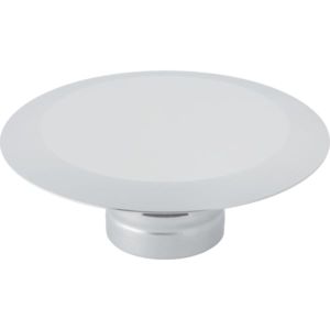 Geberit couvercle d&#39;écoulement d62-11, 150251211 pour écoulement de receveur de douche, chromé brillant