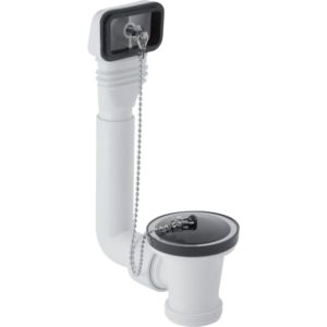 Geberit vidage / trop-plein 152730111 2000 2000 / 2 &quot;, avec clapet, blanc