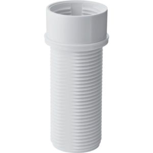 Extension Geberit 152921111 G 1, pour piège à odeurs encastré, plastique, blanc