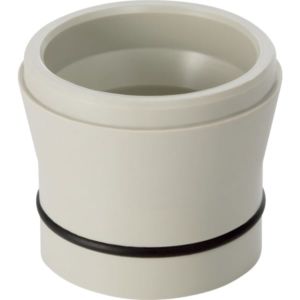 Geberit standpipe cone 352333081 Ø 50/46 mm, with O-ring, plastic, pebble gray