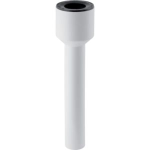 Geberit immersion pipe with connection sleeve for 152737111 sink, d 40mm, in PP, white
