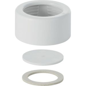 Geberit écrou-raccord 1&quot; avec bouchon borgne 252888061 gris granit