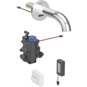 Piave infrared basin mixer 116268211 17 cm, wall mounting, battery operation, Geberit