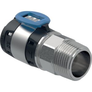 Geberit FlowFit transition 619701001 DN 20, Ø 25 mm, R 3/4, avec filetage extérieur