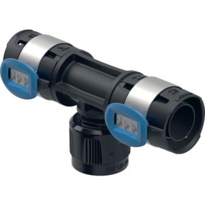 Geberit FlowFit transition T-Stück 620380001 DN 12/15/12, Ø 16/16 mm, 11.5 cm, passage