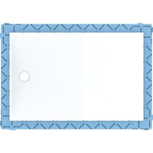 Geberit Setaplano rectangular shower surface 154278111 white-alpine, 170 x 90 x 4.5 cm