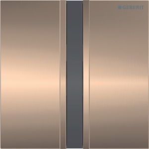 Geberit infrared Urinal control Typ 50 116036QB1 with electronic flush actuation, battery operation, brushed / rose gold