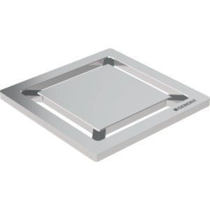 Geberit Designrost Square 154312001 8 x 8 cm, für bodenebene Dusche