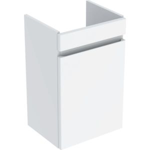 Geberit Renova Plan vanity unit 501902011 38.4x60.5x30.8cm, 1 door, white, high gloss lacquered