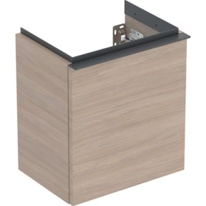Geberit iCon lave-mains élément bas 502300JH1 37x41,5x27,9cm, 1 porte, charnière à droite, chêne, poignée lave mate