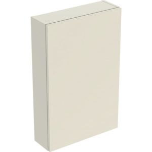 Geberit iCon armoire murale 502318JL1 45x70x15cm, rectangulaire , 1 porte, gris sable/laqué brillant