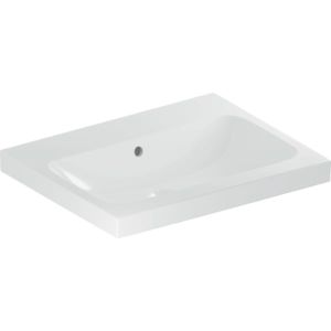 Geberit iCon light washbasin 501834003 60x48cm, without tap hole, with overflow, white