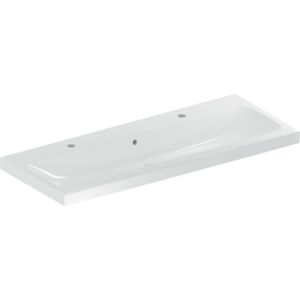 Geberit iCon light Waschtisch 501837001 120x48cm, Hahnloch links/rechts, mit Überlauf, weiß
