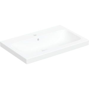 Geberit iCon countertop washbasin 501848001 70x48cm, central tap hole, with overflow, for worktop, white