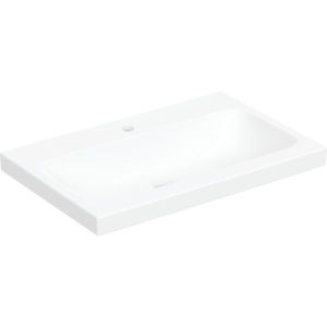Geberit iCon countertop washbasin 501848005 70x48cm, tap hole in the middle, without overflow, for worktop, white
