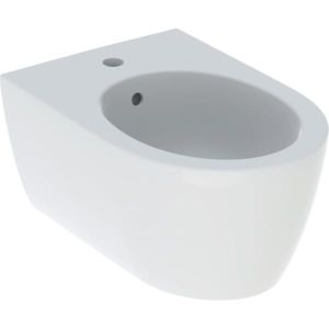 Geberit iCon wall-mounted bidet 501898008 closed form, with overflow, white KeraTect