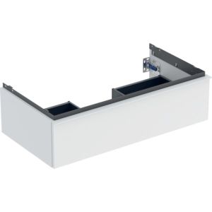 Geberit iCon vanity unit 502312013 88.8x24.7x47.6cm, matt white/handle matt white