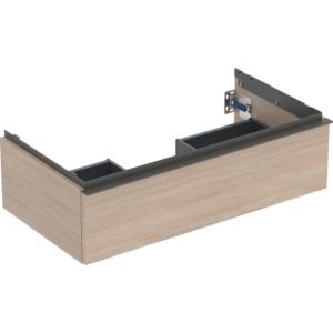 Geberit iCon vanity unit 502312JH1 88.8x24.7x47.6cm, oak/handle lava matt